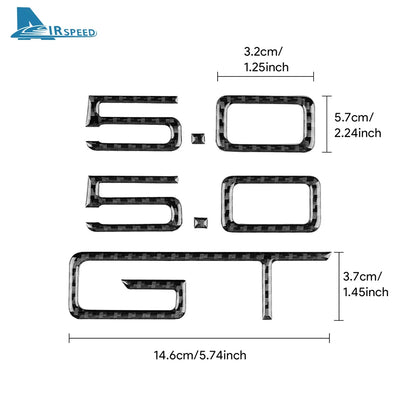 Real Soft Carbon Fiber Rear Panel Trim for Ford Mustang GT (2024-2026) | LHD & RHD - 200000182:29#Red Carbon-200000182:193#Black Carbon-  DRIVEN - 5