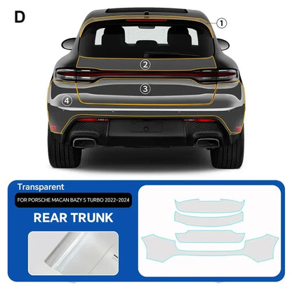 Precut PPF for Porsche Macan Base / S / Turbo (2022–2025) | Full Body TPU Paint Protection Film - 200000182:350852#Roof Window;5:200000990#Clear Film-200000182:10#Whole Set;5:200000990#Clear Film-200000182:200211869#Hood;5:200000990#Clear Film-200000182:350853#Rear Trunk;5:200000990#Clear Film-200000182:350850#Door;5:200000990#Clear Film-  DRIVEN - 7