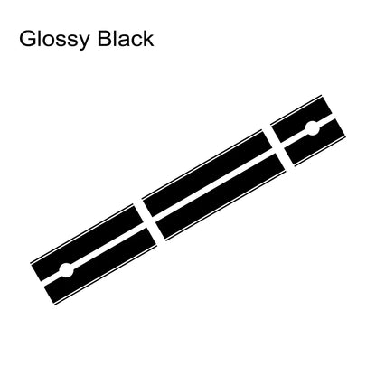 Hood, Roof & Trunk Racing Stripe Kit | Full-Length Vinyl Decal for Cars & Trucks - 200000182:350686#Glossy Black-200000182:350850#Glossy White-200000182:10#Glossy Orange-200000182:29#Glossy Yellow-200000182:350852#Glossy Gray-  DRIVEN - 15