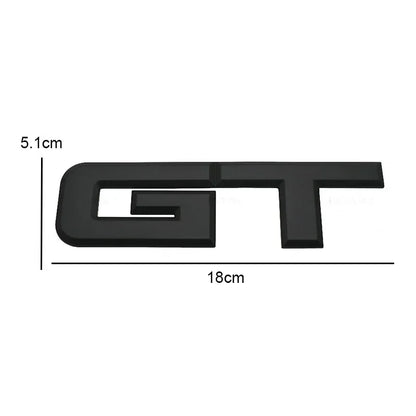 3D Metal Rear Trunk Emblem Badge for Ford Mustang GT | Self-Adhesive Car Sticker - 200000182:350853-200000182:10-  DRIVEN - 3
