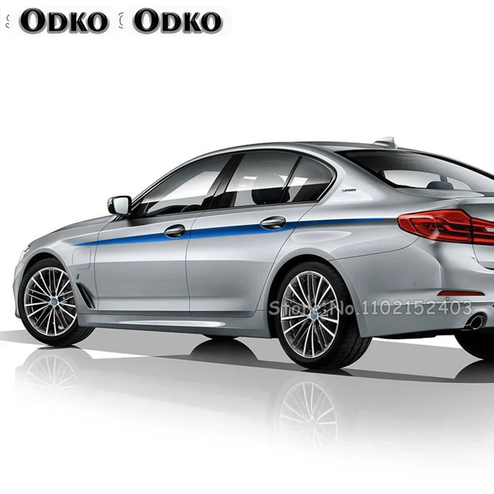 BMW M Performance Waistline Stripe Decal for F20 / F22 / F23 / F30 / F32 | 2-Piece PVC Vinyl - 200000182:193#for F20;355:203282825#Glossy Gray-200000182:193#for F20;355:203282824#Glossy White-200000182:193#for F20;355:203282818#Glossy Yellow-200000182:193#for F20;355:203282826#Glossy Red-200000182:193#for F20;355:203282823#Glossy Black-  DRIVEN - 5