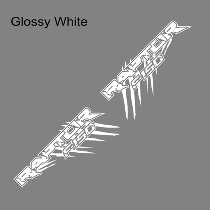 SVT Truck Bed Side Decal for Ford F-150 Raptor SVT | 2-Piece Pickup Vinyl Graphic - 200000182:350850#Glossy Black-200000182:350852#Glossy White-200000182:200006152#Matt Black-200000182:200004890#Carbon Fiber-200000182:691#Matt Silver-  DRIVEN - 15