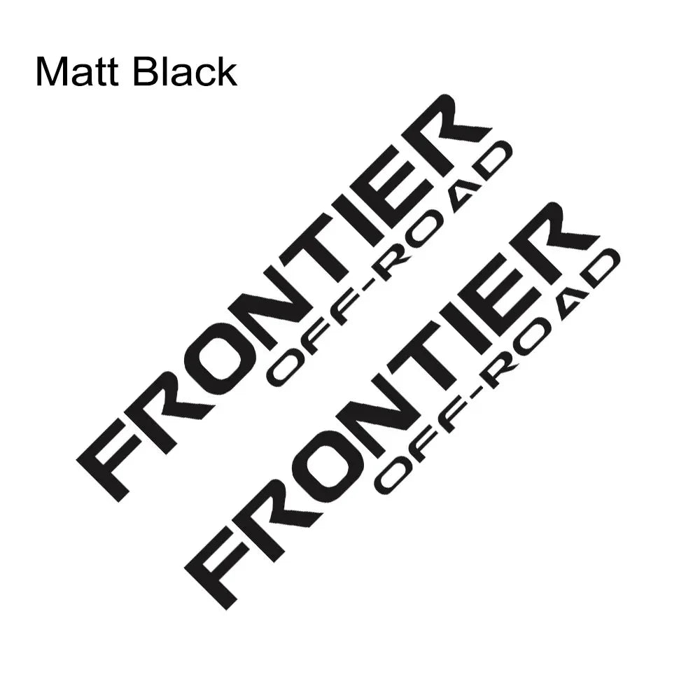 Trunk Bed Side Decal for Nissan Frontier | Custom Vinyl Truck Graphic 2-Pack - 200000182:350850#Matt Black-200000182:350853#Carbon Fiber-200000182:496#Matt Silver-200000182:1052#Colorful Laser-200000182:691#Glossy Gray-  DRIVEN - 15