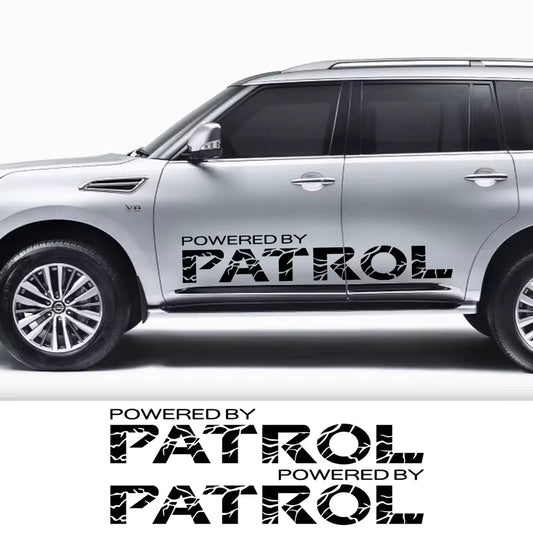 2PCS Car Door Side Sport Stickers For Nissan Patrol y60 y61 y62 Auto Body Vinyl Film 50" Decal - sku-50817755152516-sku-50817755185284-  DRIVEN - 1