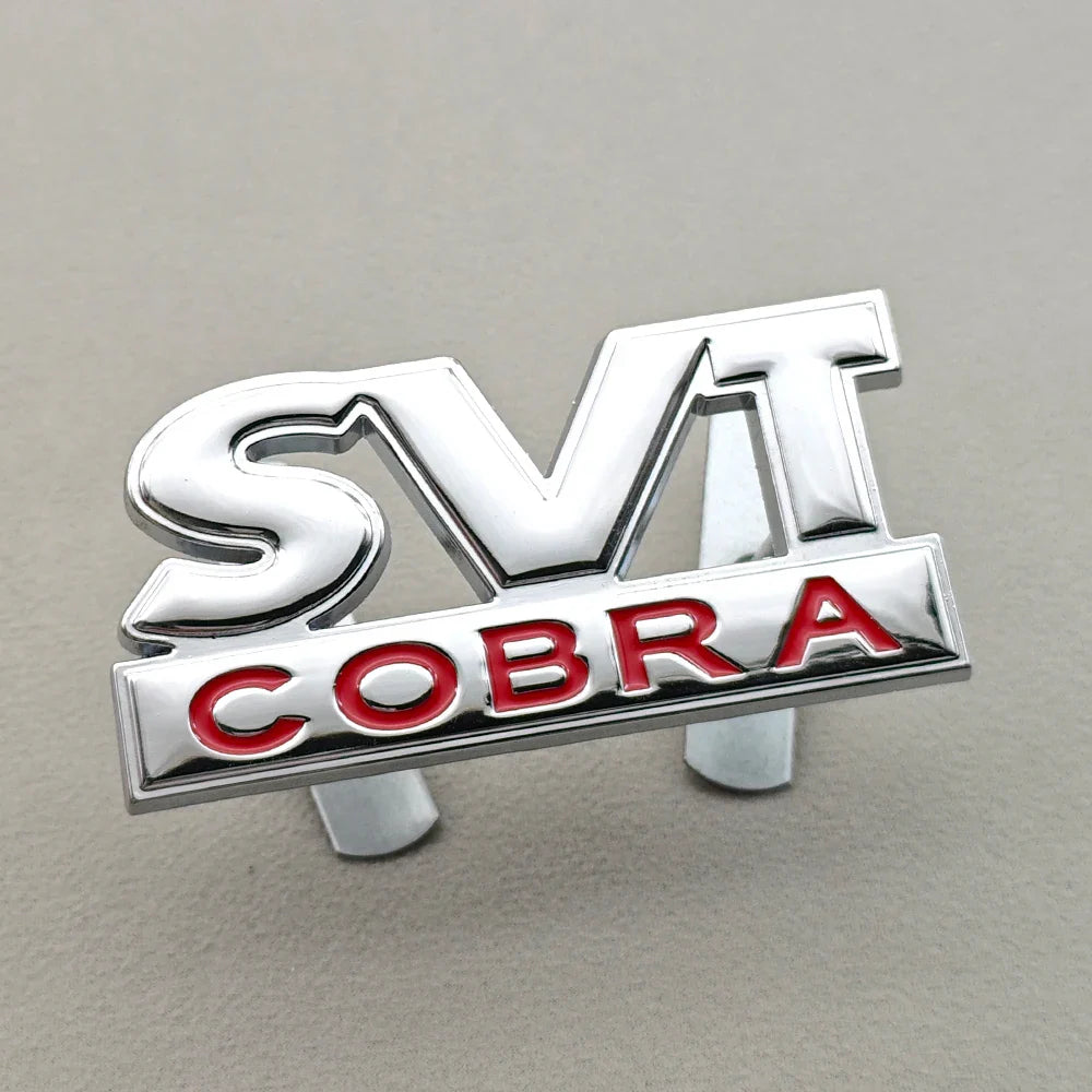 3D Metal SVT Cobra Badge Emblem | Grille & Trunk Sticker for Ford Mustang - 200000182:193#Grill Chrome-200000182:29#Grill Black-200000182:691#Sticker Chrome-200000182:10#Sticker Black-  DRIVEN - 9