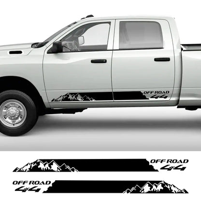 Mountain 4x4 Off-Road Door Side Decal | Universal Pickup Truck Vinyl Graphic - 200000182:173#Matt Black;5:361385#100x7.5cm-200000182:173#Matt Black;5:200000990#150x11cm-200000182:173#Matt Black;5:100014064#175x13cm-200000182:173#Matt Black;5:361386#190x14cm-200000182:175#Glossy Blue;5:361385#100x7.5cm-  DRIVEN - 1