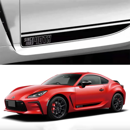 Lower Side Skirt Stripe Decals for Toyota GR86 (2021–2025) | Precut Vinyl Kit - <none>-  DRIVEN - 1