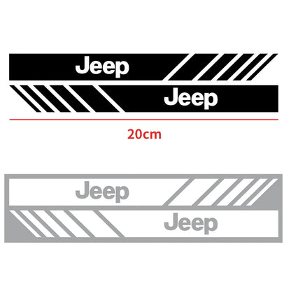 Rearview Mirror & Body Badge Emblem Decal for Jeep Renegade | 2-Piece Vinyl Sticker Set - 14:200004889#black;400005409:3984267#2pcs for Jeep-14:2904#white;400005409:3984267#2pcs for Jeep-  DRIVEN - 4