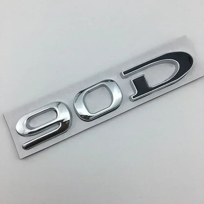 Rear Boot Trunk Tailgate Emblem Badge for Tesla Model 3 / S / X / Y | 75D 85D 90D 100D Sticker - 14:200004889#75D-14:200003699#75D-3-14:200002130#85D-14:200004890#75D-1-14:200004891#75D-2-  DRIVEN - 18