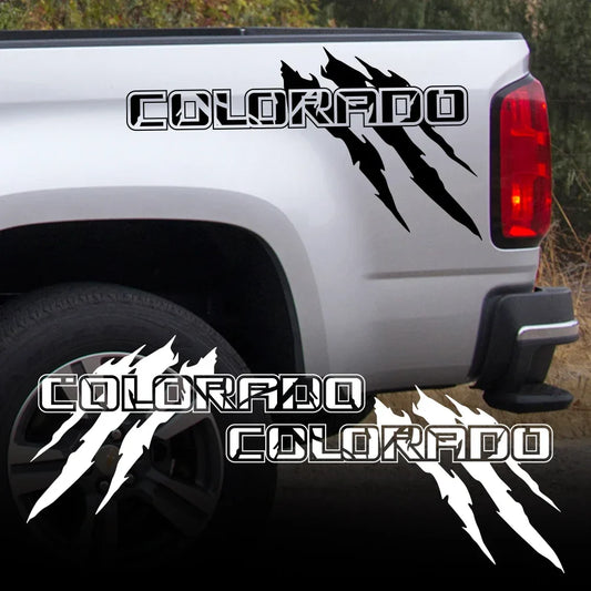 Claw Style Truck Bed Side Decal | Universal Pickup Body Vinyl Graphic - 200000182:200211869#Colorful Laser;5:361386#70x38.9cm-  DRIVEN - 1