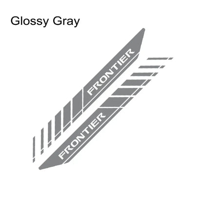 Rear Trunk Side Decal for Nissan Frontier NP300 | Vinyl Truck Graphic 2-Pack - 200000182:193#Glossy Black-200000182:691#Glossy Gray-200000182:29#Glossy White-200000182:350853#Carbon Fiber-200000182:496#Matt Silver-  DRIVEN - 8