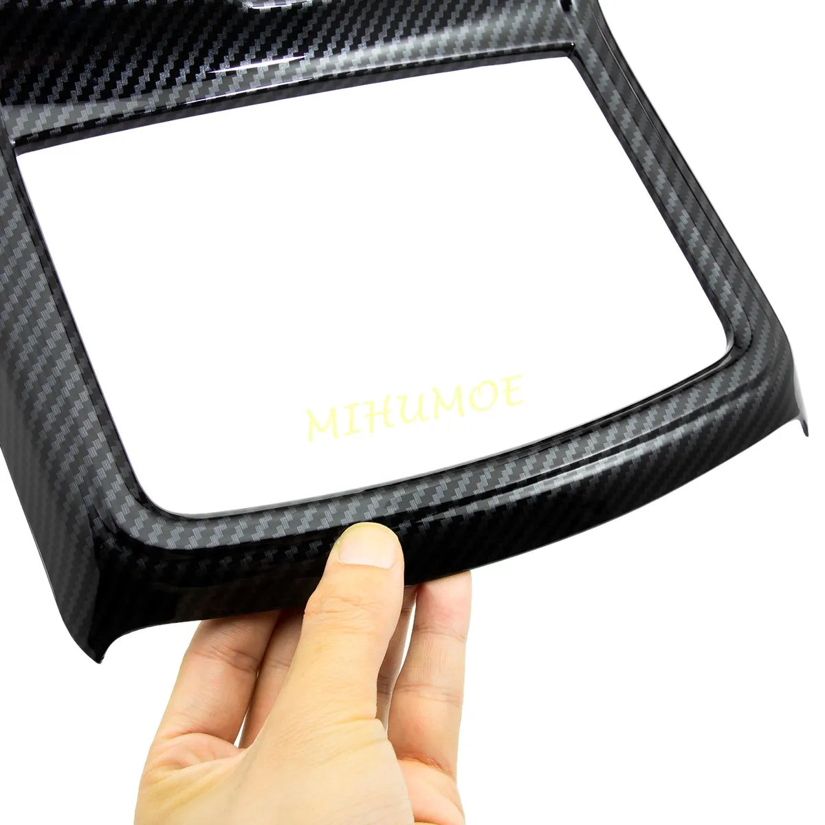 Carbon Fiber Center Console Cup Holder Trim Cover for Dodge Charger / Chrysler 300 | MIHUMOE ISO9001