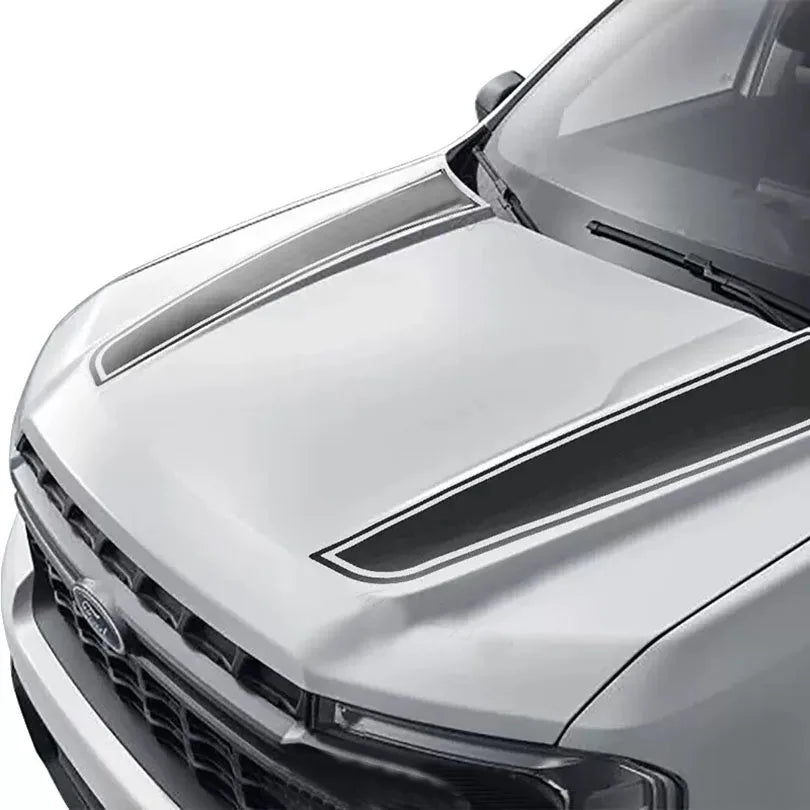 Ford Maverick Hood Scoop Decal Kit – Matte Vinyl Wrap Overlay (2022–2023) - 200000182:691#B-200000182:29#A-200000182:200013901#J-200000182:200211869#I-200000182:1052#H-  DRIVEN - 11