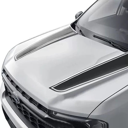 Ford Maverick Hood Scoop Decal Kit – Matte Vinyl Wrap Overlay (2022–2023) - 200000182:366#D-  DRIVEN - 11
