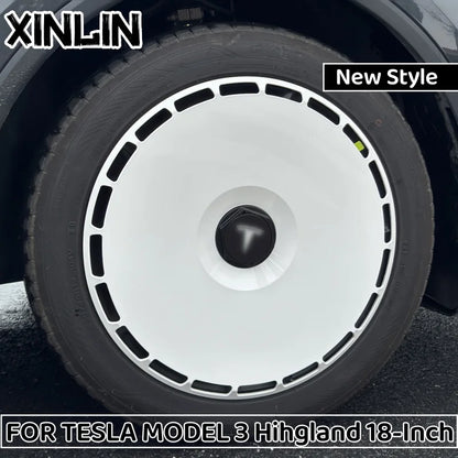 18" High Performance Replacement Hub Cap for Tesla Model Y (2020–2024) | 4-Piece Wheel Cover