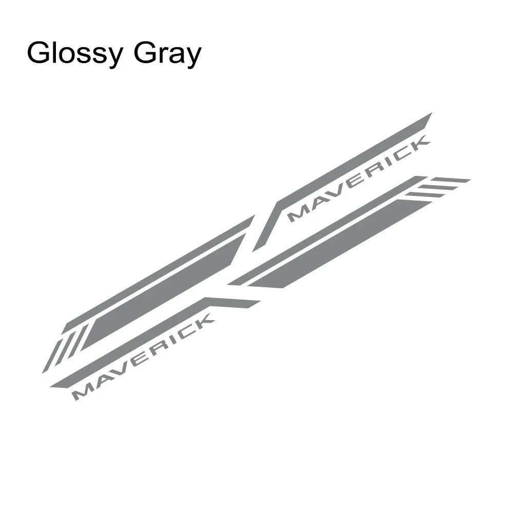 Trunk Side Stripe Decal for Ford Maverick XL / XLT / Lariat | Pickup Bed Vinyl Sticker - 200000182:29#Glossy White-200000182:193#Glossy Black-200000182:771#Carbon Fiber-200000182:200004890#Matt Black-200000182:200006152#Colorful Laser-  DRIVEN - 15