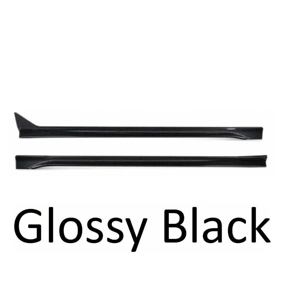 Sport Side Skirt Splitter for Tesla Model 3 Highland (2024+) | Exterior Rocker Panel Modification - 14:193#Glossy Black-14:29#Matte Black-14:691#Carbon Fiber Texture-  DRIVEN - 7