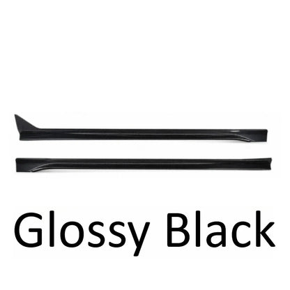 Sport Side Skirt Splitter for Tesla Model 3 Highland (2024+) | Exterior Rocker Panel Modification - 14:193#Glossy Black-14:29#Matte Black-14:691#Carbon Fiber Texture-  DRIVEN - 7