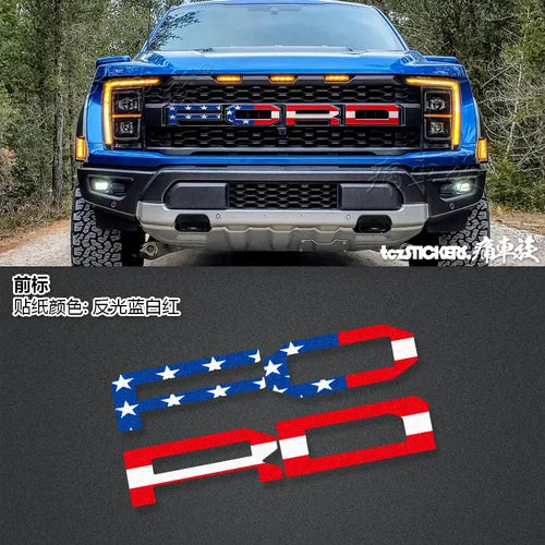Custom Vinyl Decal Kit for Ford F-150 Raptor 3rd Gen 3.5T (2023) | Special KK Wrap - 200000182:771#l-200000182:200004890#q-200000182:200006152#p-200000182:200013901#o-200000182:200211869#n-  DRIVEN - 23