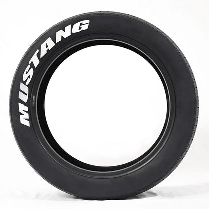 Mustang Tire Lettering Sticker | 3D Waterproof Separated Letter Sidewall Decal - 200000182:10#8 MUST stripes W-200000182:691#4 MUST stripes W-200000182:29#8 MUSTANG-200000182:193#4 MUSTANG-200000182:173#8 MUST W flag-  DRIVEN - 6