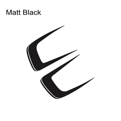 Hood Cover Engine Vinyl Film Sticker for Dodge Charger | 2-Piece Sport Style Decal