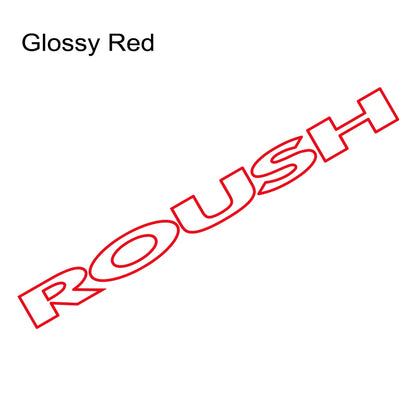 Roush Custom Windshield Sticker for Ford Mustang GT / Shelby / F-150 Raptor SVT | Vinyl - 200000182:691#Glossy Gray;5:200000990#1Pc-200000182:29#Glossy White;5:361385#2Pcs-200000182:10#Glossy Red;5:200000990#1Pc-200000182:691#Glossy Gray;5:361385#2Pcs-200000182:350852#Matt Black;5:200000990#1Pc-  DRIVEN - 10