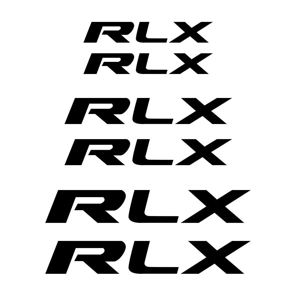 Brake Caliper Badge Decal for Acura MDX / ILX / RDX / TLX / RL / TSX / ZDX | 6-Piece Vinyl Film Set - 200000182:193#For MDX;5:200000990#Black-200000182:350852#For CDX;5:361385#Silver White-200000182:350852#For CDX;5:361386#Red-200000182:366#For NSX;5:200000990#Black-200000182:366#For NSX;5:361385#Silver White-  DRIVEN - 13