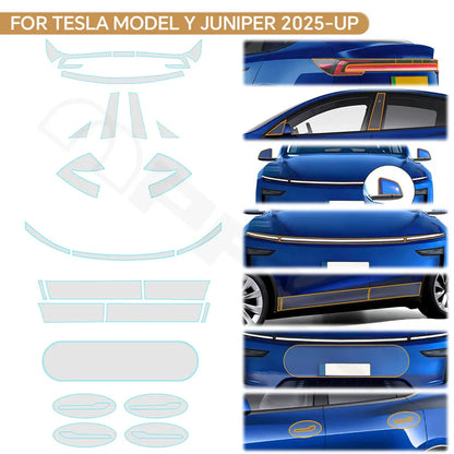 Precut PPF for Tesla Model Y Juniper (2025–2026) | TPU Headlight, Door Handle, Mirror & Tail Light - 200000182:175#Front Bumper;5:200000990#For Model Y Juniper-200000182:771#Threshold Bar;5:200000990#For Model Y Juniper-200000182:193#Rearview Film;5:200000990#For Model Y Juniper-200000182:29#Headlight Film;5:200000990#For Model Y Juniper-200000182:366#Door Extended;5:200000990#For Model Y Juniper-  DRIVEN - 2
