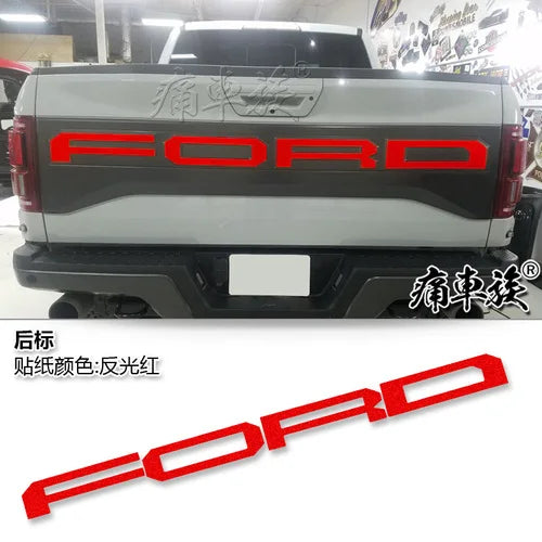 Custom Head Letter Vinyl Decal for Ford Raptor F-150 | KK Film Decorative Sticker - 200000182:10#B-200000182:350852#C-200000182:366#D-200000182:175#E-200000182:173#F-  DRIVEN - 7