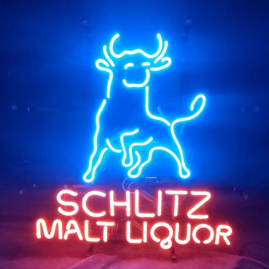 Schlitz Malt Liquor Neon Signs - ME231-  DRIVEN - 1