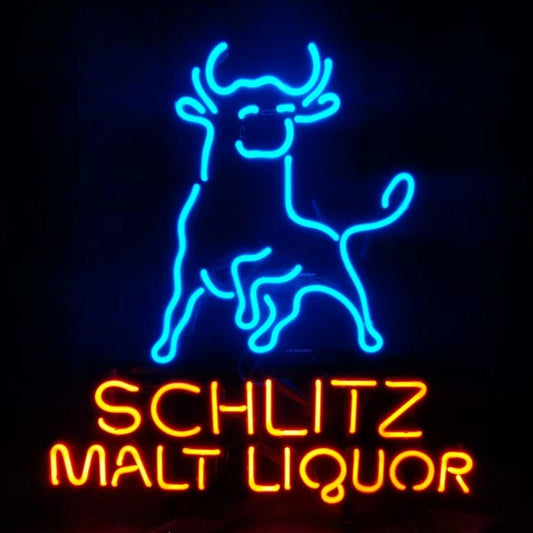 Schlitz Malt Liquor Neon Signs - ME231-  DRIVEN - 2
