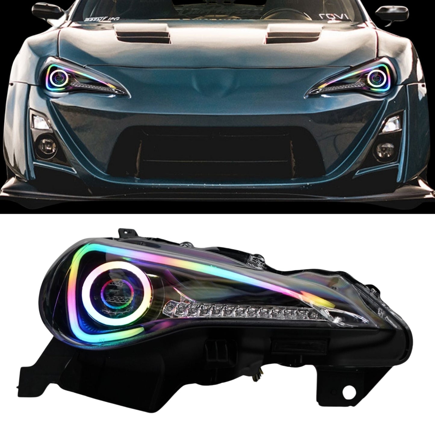 Scion FRS Spec-D Flow Series/Color Chasing DRL Boards (2012-2017) - S5 | A20 | P2   - BX5-S5 | B13  | A20 | P2   - BX5-  DRIVEN - 1