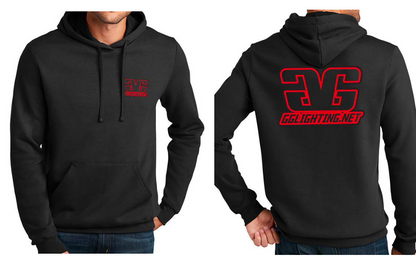 GGLighting Race Hoodie Black Size Large - sku-42277843501214-  DRIVEN - 1