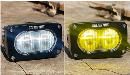 GP10 Offroad LED Pod Bundle Dual Color With Free Wiring Harness - Item #8625-  DRIVEN - 1