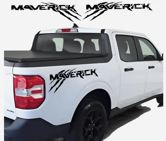 For Ford Maverick Claw Mark Vinyl Car 30" Decal Sticker Left/Right Bed Side 2Pcs - sku-50817687978116-sku-50817688010884-  DRIVEN - 1