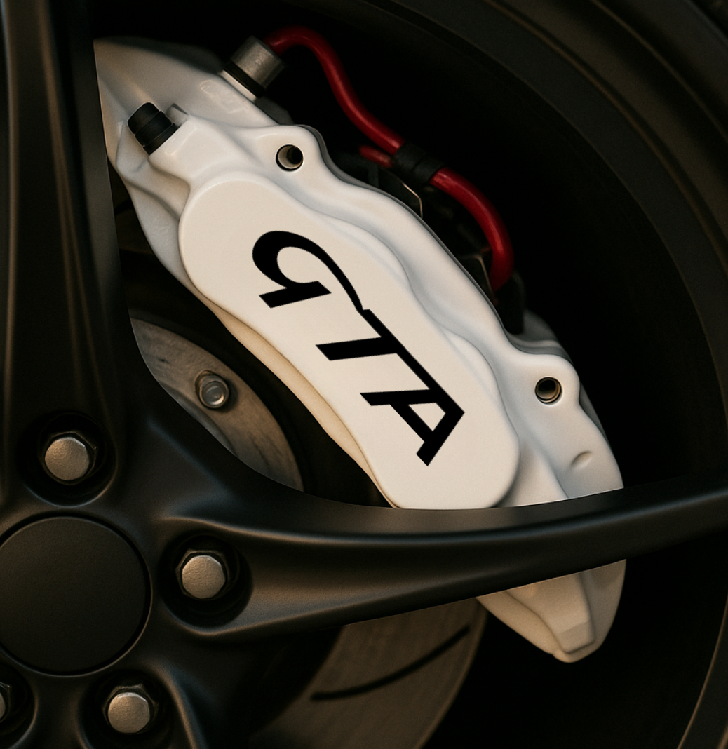 Alfa Romeo GTA Brake Caliper Decals – High-Temp Vinyl Set of 4 - sku-50921616113796-sku-50921616146564-sku-50921616179332-sku-50921616212100-sku-50921616244868-  DRIVEN - 1