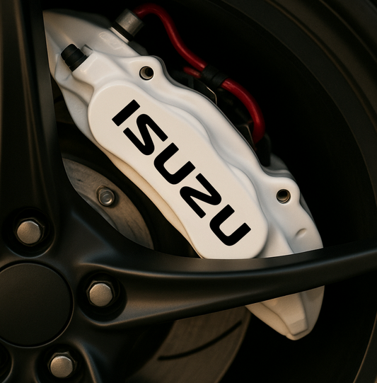 ISUZU Brake Caliper Decal [Set of 4] - sku-50921608970372-sku-50921609003140-sku-50921609035908-sku-50921609068676-sku-50921609101444-  DRIVEN - 1