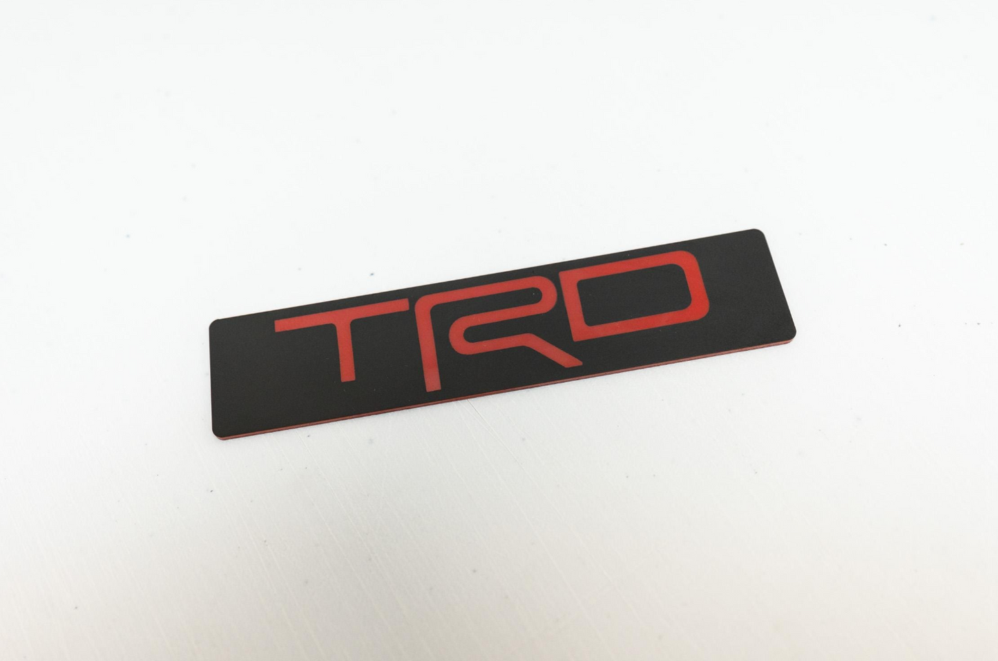 "TRD Sport" Husky Floor Mat Logo (Etched Acrylic) - Universal - UNIVERSALHUKSY-TRDS-1-UNIVERSALHUKSY-TRDS-2-UNIVERSALHUKSY-TRDS-3-  DRIVEN - 5