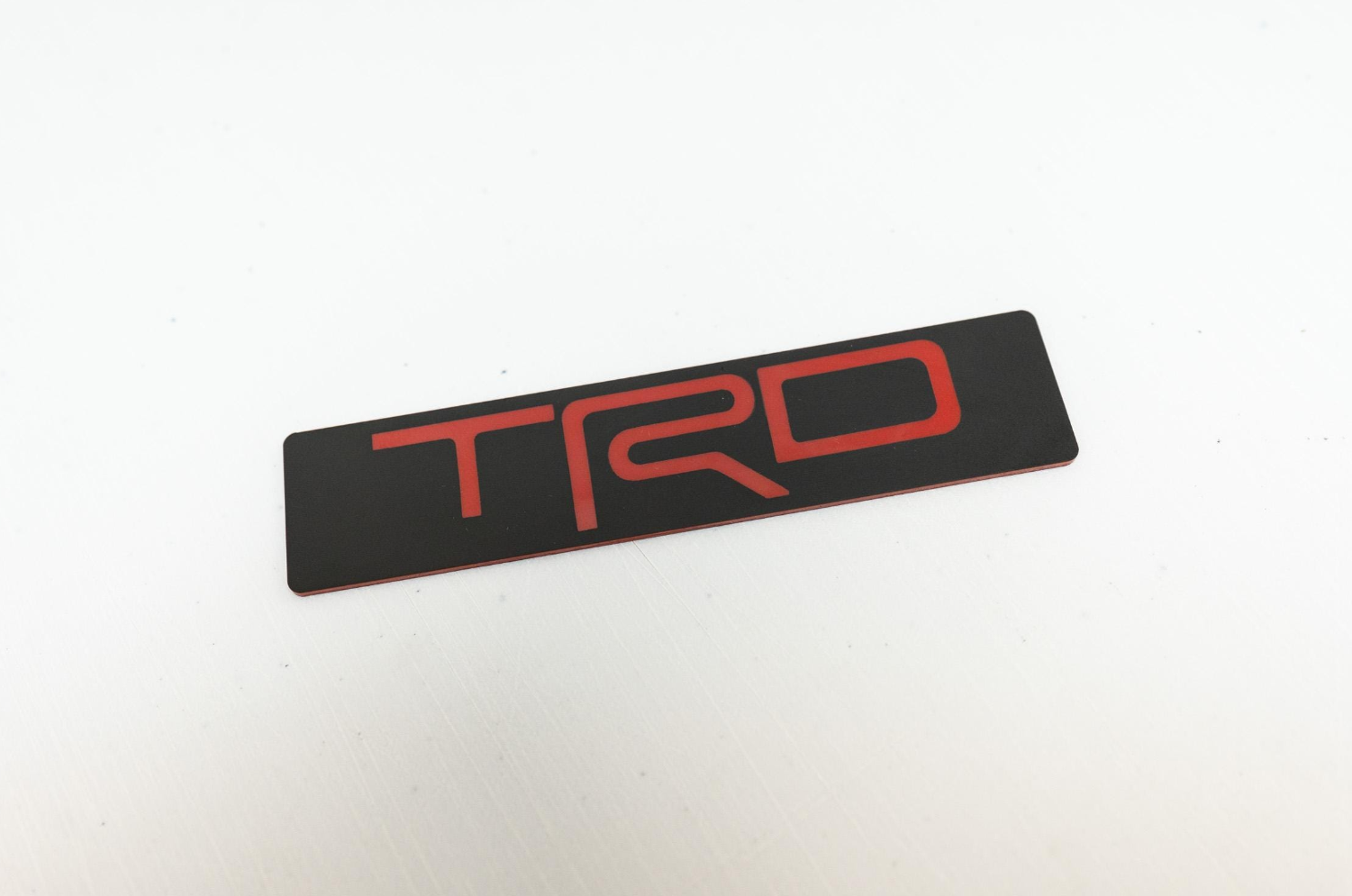 "TRD Sport" Husky Floor Mat Logo (Etched Acrylic) - Universal - UNIVERSALHUKSY-TRDS-1-UNIVERSALHUKSY-TRDS-2-UNIVERSALHUKSY-TRDS-3-  DRIVEN - 5