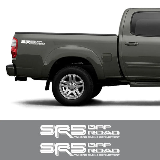 Trunk Side 4x4 Off-Road Decal for Toyota Tundra TRD / SR / SR5 | Pickup Bed Vinyl Sticker - 200000182:193#Glossy Black-  DRIVEN - 2