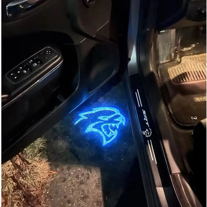 LED Door Logo Projector Welcome Light for Dodge Charger / Challenger | Ghost Shadow Puddle Light
