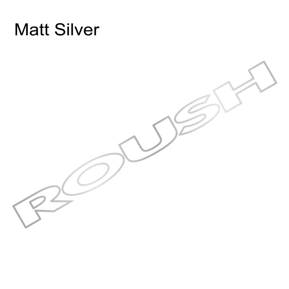 Roush Custom Windshield Sticker for Ford Mustang GT / Shelby / F-150 Raptor SVT | Vinyl - 200000182:691#Glossy Gray;5:200000990#1Pc-200000182:29#Glossy White;5:361385#2Pcs-200000182:10#Glossy Red;5:200000990#1Pc-200000182:691#Glossy Gray;5:361385#2Pcs-200000182:350852#Matt Black;5:200000990#1Pc-  DRIVEN - 11