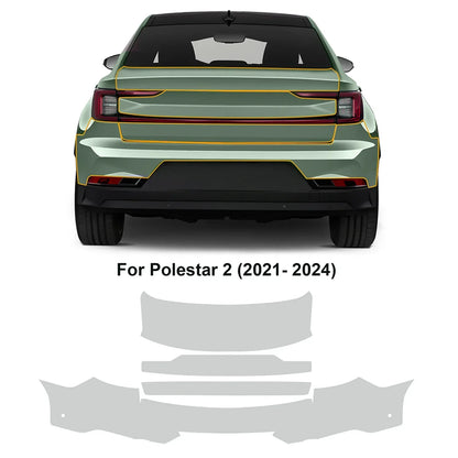 Precut PPF for Polestar 2 (2021–2025) | TPU Paint Protection Film Clear Bra - 200000182:193#Rear Trunk;5:200000990#Clear Film-200000182:175#Rear Side;5:200000990#Clear Film-200000182:10#Front;5:200000990#Clear Film-200000182:691#Whole Set;5:200000990#Clear Film-200000182:29#Hood;5:200000990#Clear Film-  DRIVEN - 7