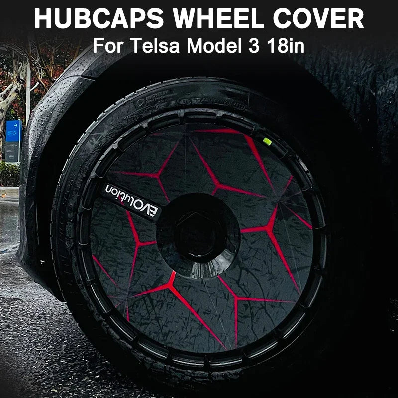 19" DIY Wheel Cover Hub Caps for Tesla Model Y | 4-Piece Style Change Replacement Set - 14:10#Black J1-14:29#Black J2-14:347#Black H3-14:200021498#Black HMG-14:175#Black K3-  DRIVEN - 4