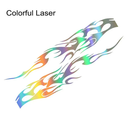 Flame Graphics Side Body Sticker | 2-Piece Universal Vinyl Sports Racing Decal - 200000182:193#Glossy Black;5:361385#150cmx25cm-200000182:29#Glossy White;5:361385#150cmx25cm-200000182:691#Glossy Gray;5:361385#150cmx25cm-200000182:10#Glossy Red;5:361385#150cmx25cm-200000182:350852#Matt Black;5:361385#150cmx25cm-  DRIVEN - 11