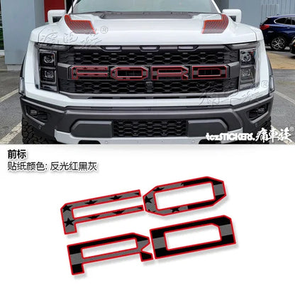 Custom Vinyl Decal Kit for Ford F-150 Raptor 3rd Gen 3.5T (2023) | Special KK Wrap - 200000182:771#l-200000182:200004890#q-200000182:200006152#p-200000182:200013901#o-200000182:200211869#n-  DRIVEN - 19