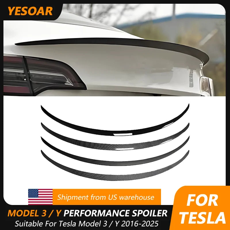 Performance-Style ABS Rear Trunk Spoiler for Tesla Model 3 / Model 3 Highland / Model Y (2018–2026) - 14:200004890#Model3-GC;200007763:201336106-14:200002130#Model3-MB;200007763:201336106-14:200572156#Model3-GB;200007763:201336106-14:173#MY M3 HIGHLAND-MC;200007763:201336106-14:350853#MY M3 HIGHLAND-GC;200007763:201336106-  DRIVEN - 1