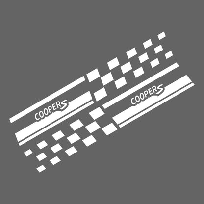 B-Pillar Window Decal for Mini John Cooper Works (R55, R56, R59, R60, R61) | 2-Piece Vinyl Sticker - 200000182:10#For coopers;5:200000990#Black-200000182:29#For countryman;5:100014064#Colorful-200000182:10#For coopers;5:361386#Red-200000182:10#For coopers;5:361385#Silver White-200000182:10#For coopers;5:100014064#Colorful-  DRIVEN - 8