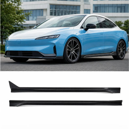 Sport Side Skirt Splitter for Tesla Model 3 Highland (2024+) | Exterior Rocker Panel Modification - 14:193#Glossy Black-14:29#Matte Black-14:691#Carbon Fiber Texture-  DRIVEN - 3