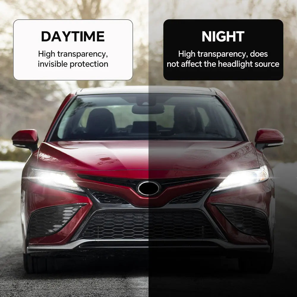 Precut PPF for Toyota Camry SE / XSE (2021–2024) | TPU Headlight & Mirror Paint Protection - 200000182:193#Headlight Film;5:200000990#Transparent Film-200000182:29#Rearview Film;5:200000990#Transparent Film-  DRIVEN - 4